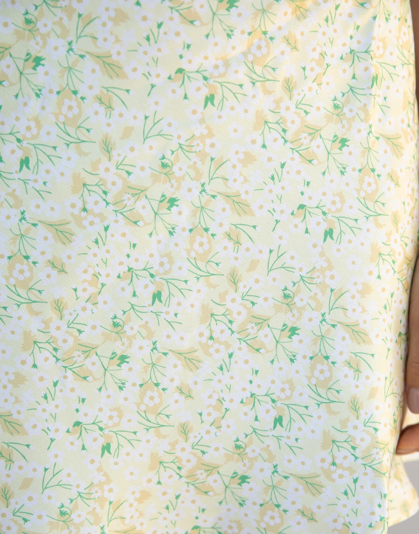 Yours Truly Bottoms Heartbeat Mini Skirt (Yellow) 8 Yours Truly Bottoms Heartbeat Mini Skirt (Yellow)