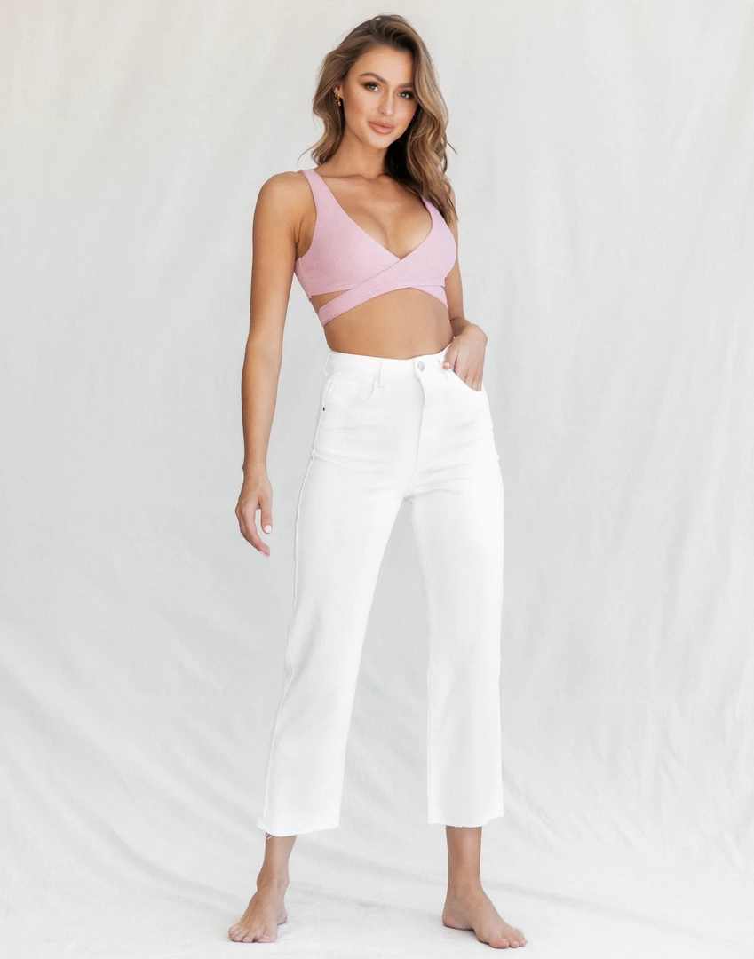 Ruby Sees Danielle Crop Top (Pink) Tops 7 Ruby Sees Danielle Crop Top (Pink) Tops