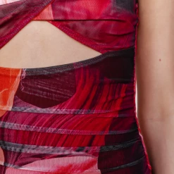 Luvalot Dresses Kenia Mini Dress (Red)