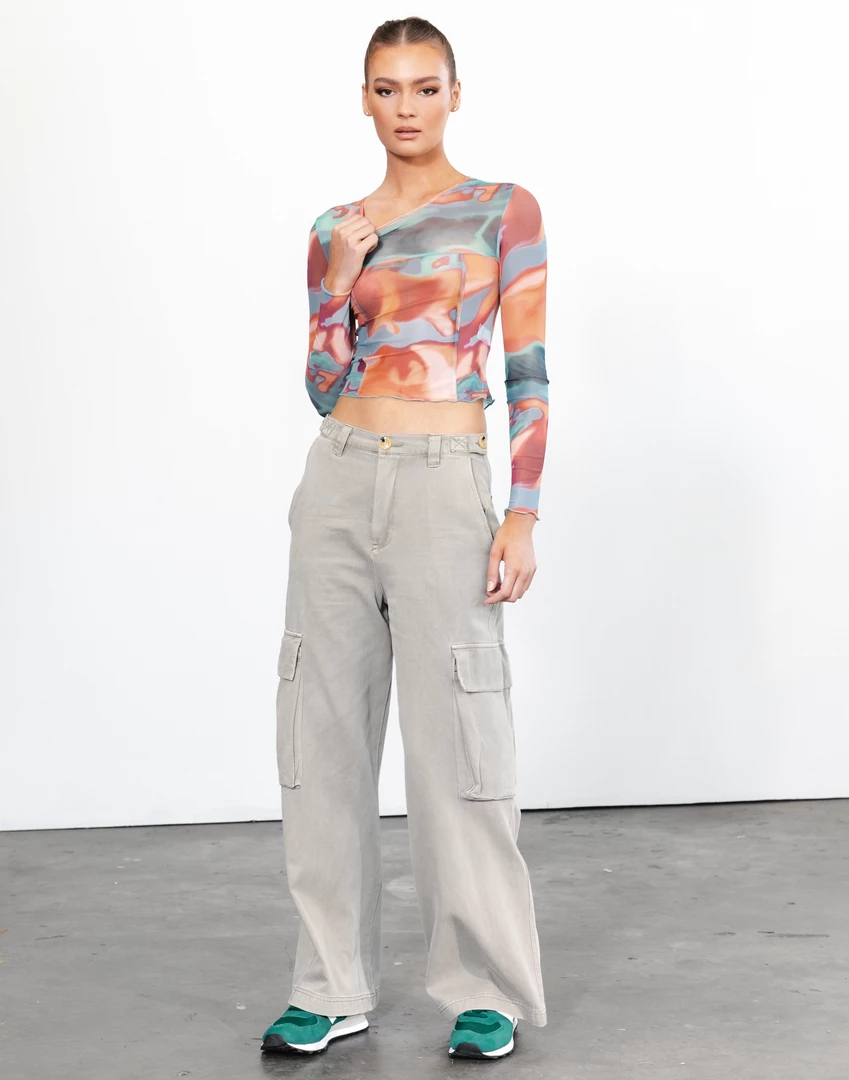 Charcoal Clothing Tristan Cargo Pants (Khaki) 6 Charcoal Clothing Tristan Cargo Pants (Khaki)