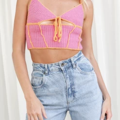 8 Birdies Tops Jesse Crop Top