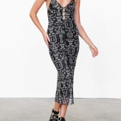 Into Fashion Ilya Maxi Dress (Black)