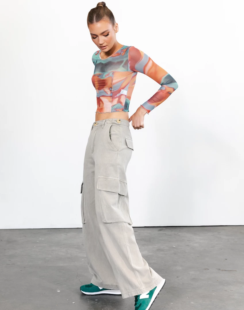 Charcoal Clothing Tristan Cargo Pants (Khaki) 7 Charcoal Clothing Tristan Cargo Pants (Khaki)