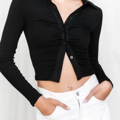 Into Fashion Isobelle Top (Black)