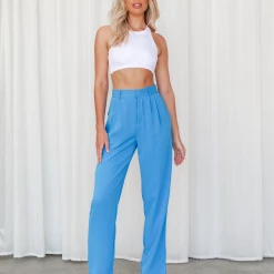 Pink Diamond Jarlina Pants (Blue) Bottoms