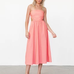 Pink Diamond Dresses Lorelei Maxi Dress (Peach) 8 Pink Diamond Dresses Lorelei Maxi Dress (Peach)