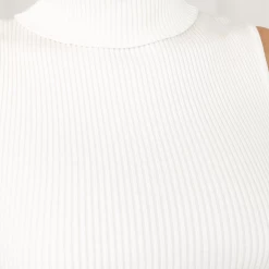 Charcoal Clothing Noah Knit Crop Top (White) 15 Charcoal Clothing Noah Knit Crop Top (White)