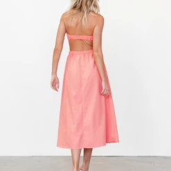 Pink Diamond Dresses Lorelei Maxi Dress (Peach)