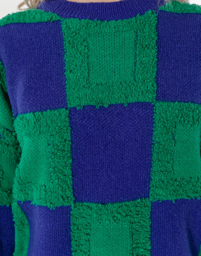 Red Berry Wren Jumper (Blue/Green) 6 Red Berry Wren Jumper (Blue/Green)