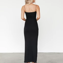 Luvalot Dresses Tammy Maxi Dress (Black)