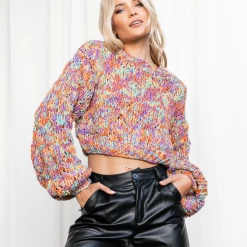 Thanne Jumpers & Cardigans Mary-Rose Knit Jumper (Multicoloured) 17 Thanne Jumpers & Cardigans Mary-Rose Knit Jumper (Multicoloured)