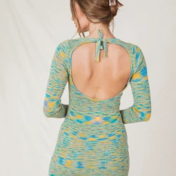 Thanne Mariah Mini Dress (Blue/Yellow) 16 Thanne Mariah Mini Dress (Blue/Yellow)