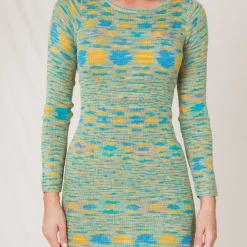 Thanne Mariah Mini Dress (Blue/Yellow) 12 Thanne Mariah Mini Dress (Blue/Yellow)