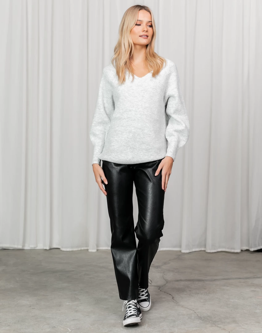 Miracle Teisha Knit Jumper (Grey) 5 Miracle Teisha Knit Jumper (Grey)