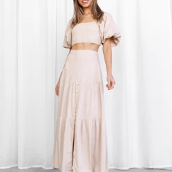 Thanne Noha Top (Beige)