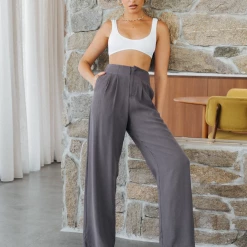 Charcoal Clothing New Girl Pants (Dark Grey)