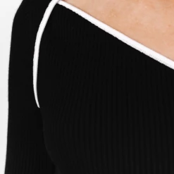 Style State Deanna Knit Midi Dress (Black)