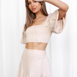 Thanne Noha Top (Beige)