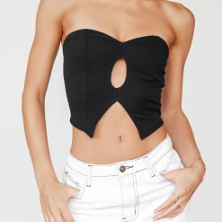 INTO Betty Top (Black) Tops