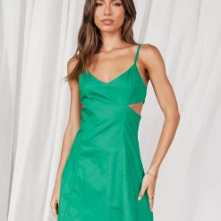 My Girl Dresses Bree Mini Dress (Green)