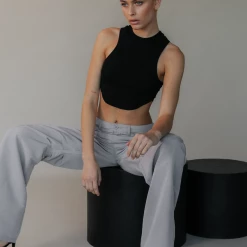 Charcoal Clothing Hailee Tank Top (Black) New Arrivals