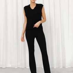 Salty Bright Steffi Vest Top (Black) 11 Salty Bright Steffi Vest Top (Black)