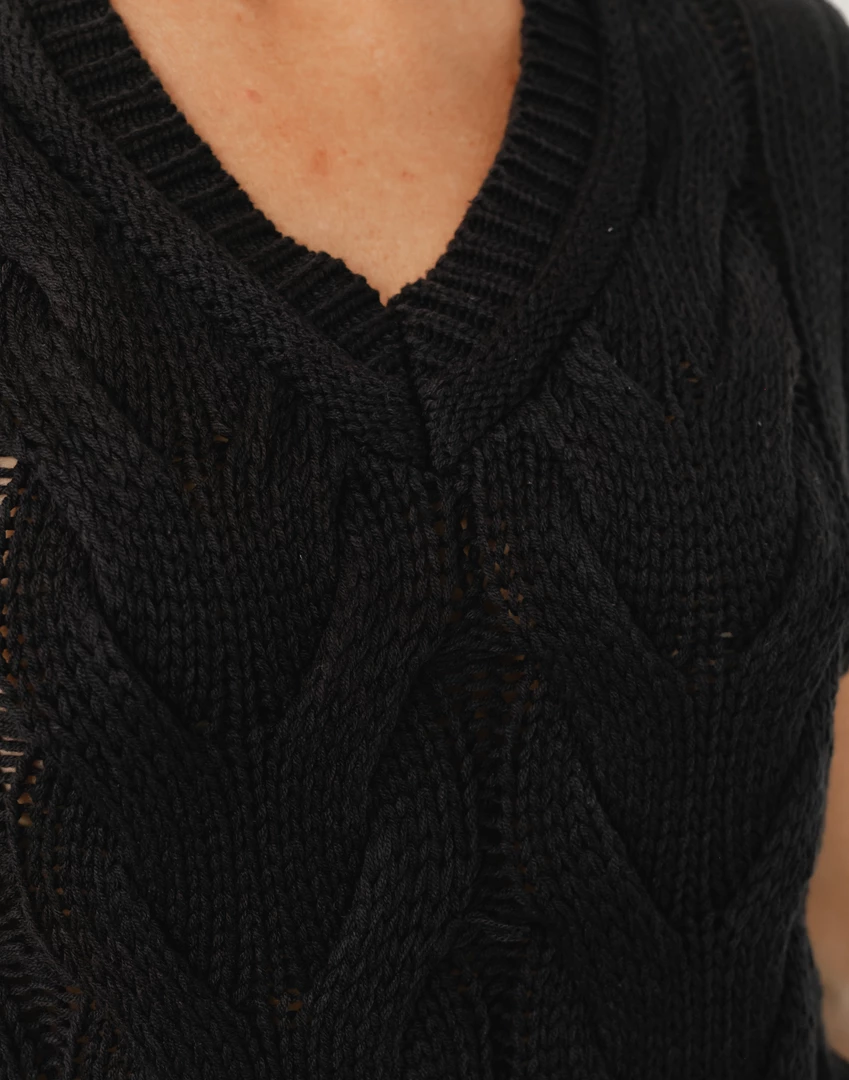 Salty Bright Steffi Vest Top (Black) 7 Salty Bright Steffi Vest Top (Black)