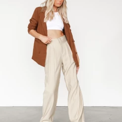 Style State Karley Blazer (Brown) Winter Warmers