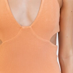 Luvalot Cascade Mini Dress (Orange) 17 Luvalot Cascade Mini Dress (Orange)