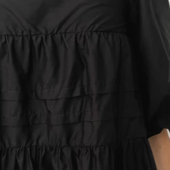 Pearl And Sea Yara Mini Dress (Black)