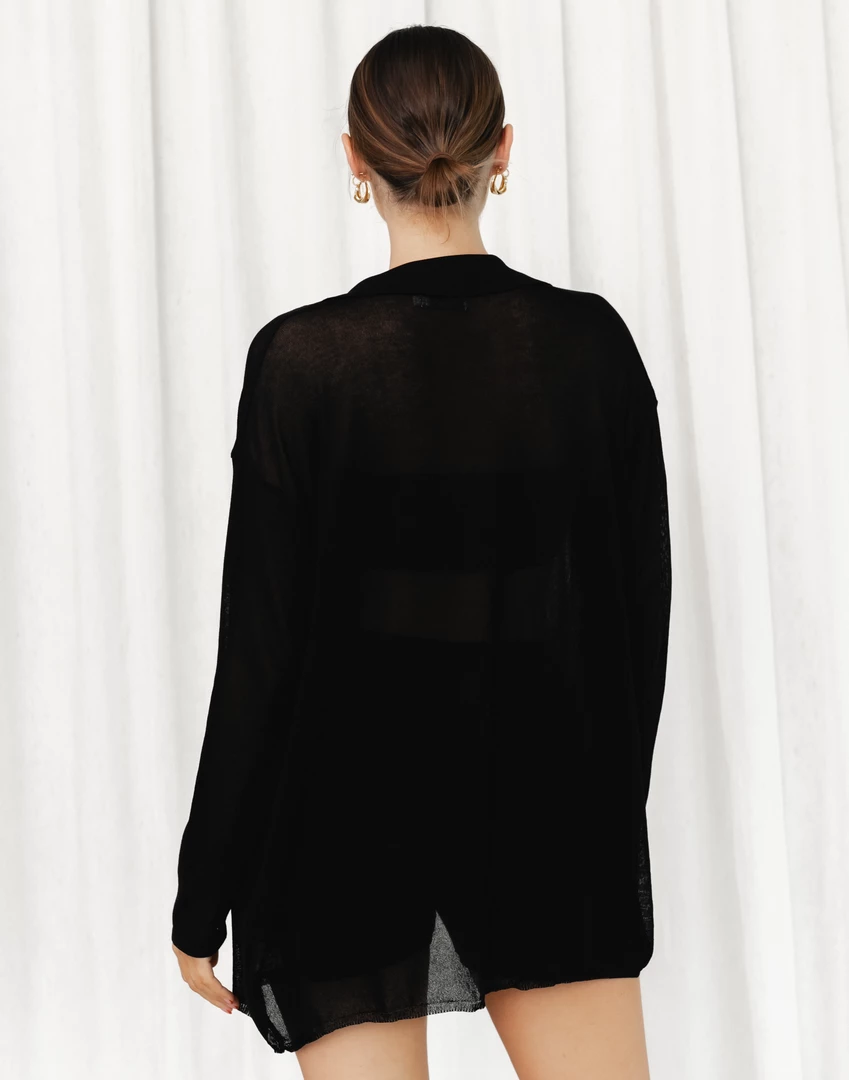 Thanne Vixen Knit Top (Black) New Arrivals 3 Thanne Vixen Knit Top (Black) New Arrivals