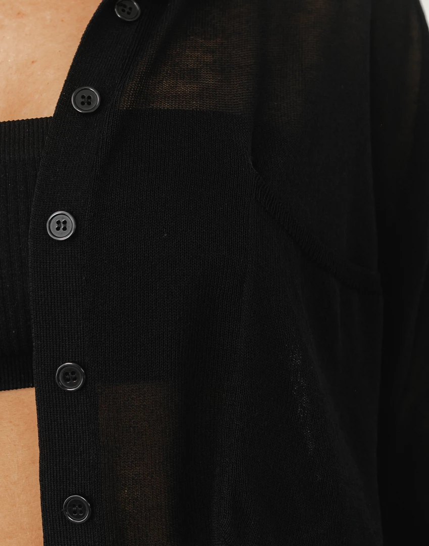 Thanne Vixen Knit Top (Black) New Arrivals 6 Thanne Vixen Knit Top (Black) New Arrivals