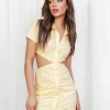 Luvalot Dresses Mykonos Mini Dress (Yellow)