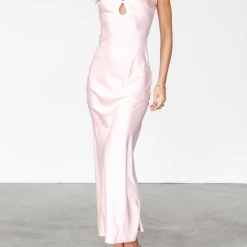 Luvalot Dresses Delanie Maxi Dress (Pink)