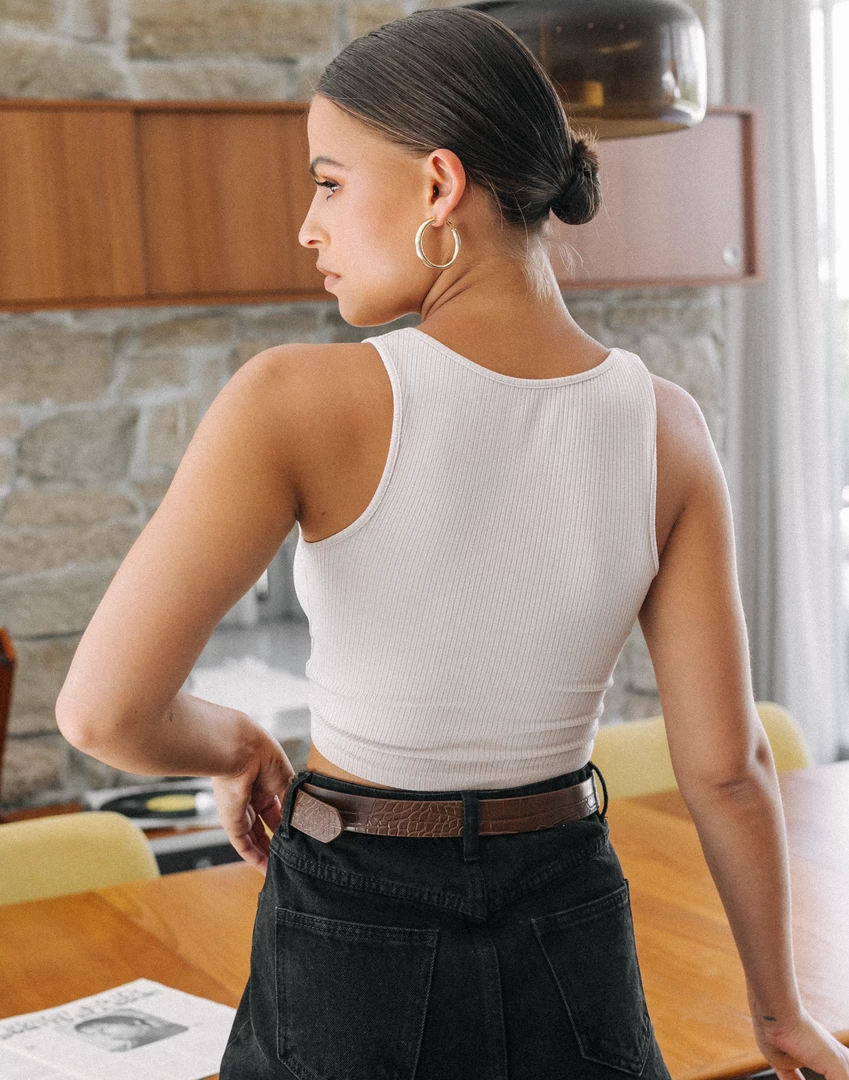 Charcoal Clothing West Coast Love Top (Fawn) 4 Charcoal Clothing West Coast Love Top (Fawn)