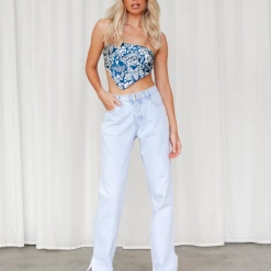 Rumor Tops Tazmin Top (Blue)