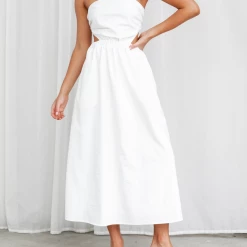 Pink Diamond Lorelei Maxi Dress (White) Dresses