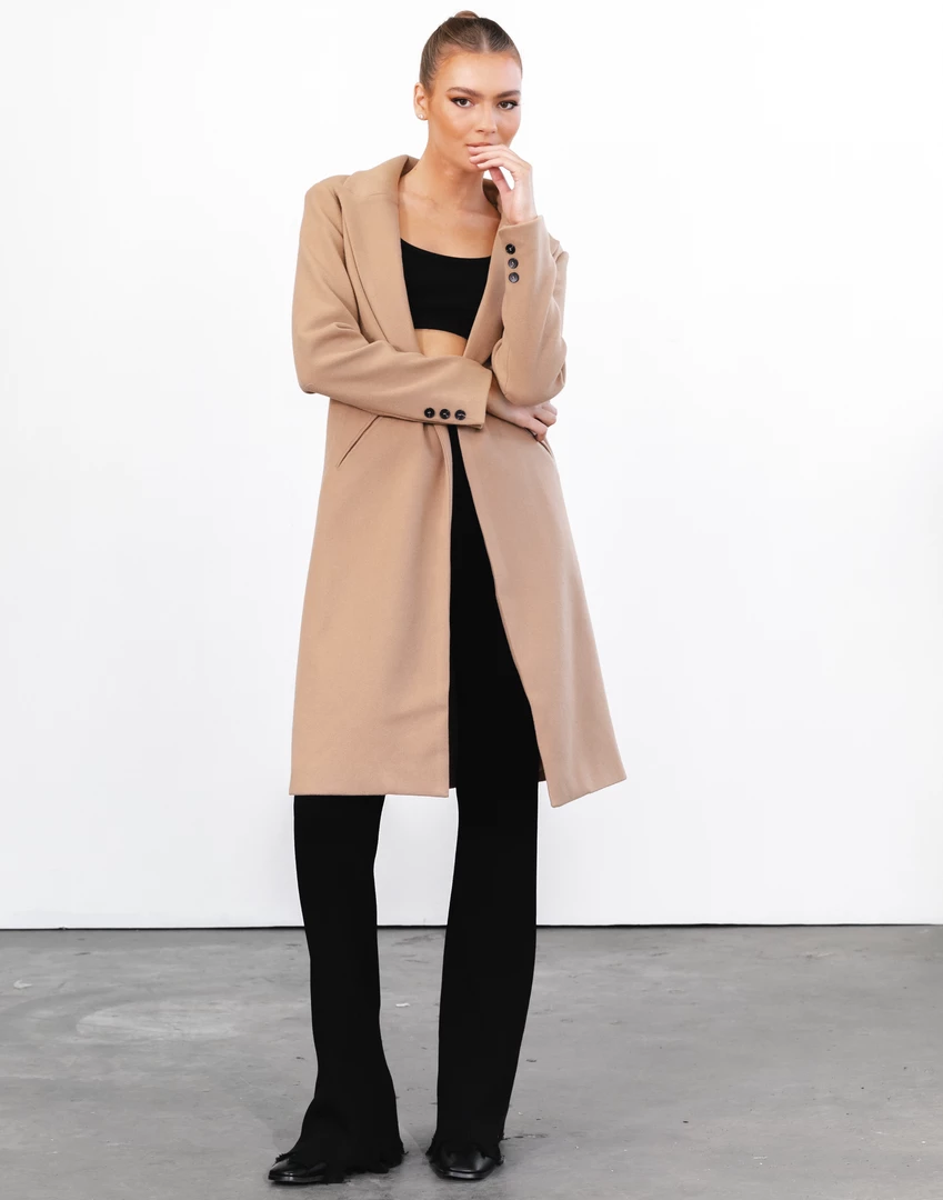 Loraine New Arrivals Ceylon Blazer (Camel) 2 Loraine New Arrivals Ceylon Blazer (Camel)