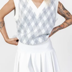 Shareen Collection New Arrivals Daniel Knit Vest (Checkered) 9 Shareen Collection New Arrivals Daniel Knit Vest (Checkered)