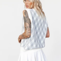 Shareen Collection New Arrivals Daniel Knit Vest (Checkered) 8 Shareen Collection New Arrivals Daniel Knit Vest (Checkered)