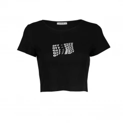 Charcoal Clothing Off Duty Baby Tee (Black) New Arrivals