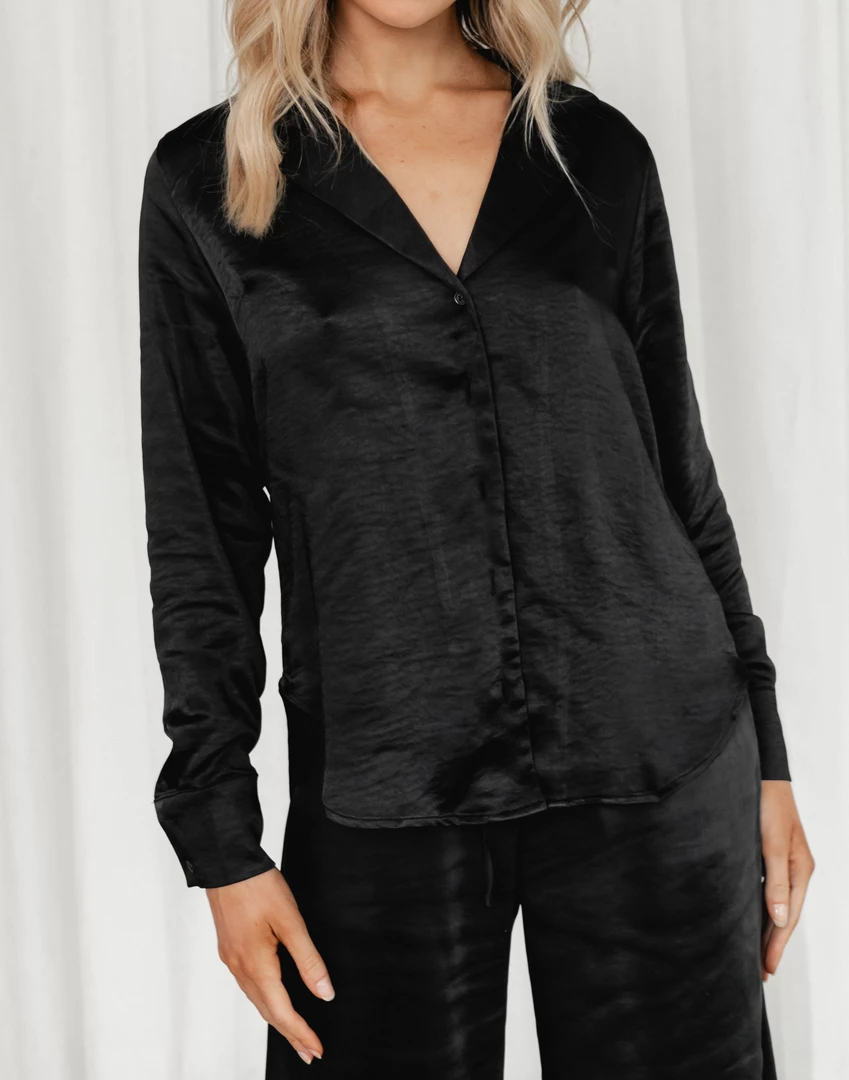 Charcoal Clothing Cruz Shirt (Black) New Arrivals 5 Charcoal Clothing Cruz Shirt (Black) New Arrivals