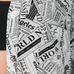 Charcoal Clothing Zita Shirt (Newspaper)