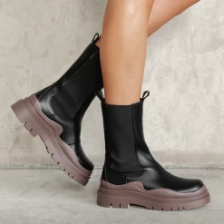 Billini Portland Boots (Brown/Black) New Arrivals 12 Billini Portland Boots (Brown/Black) New Arrivals