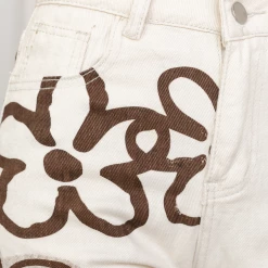 8 Birdies Bottoms Flower Field Jeans