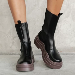 Billini Portland Boots (Brown/Black) New Arrivals 13 Billini Portland Boots (Brown/Black) New Arrivals