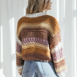 Thanne Tops Early Morning Knit Jumper (Brown)