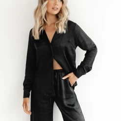 Charcoal Clothing Cruz Shirt (Black) New Arrivals