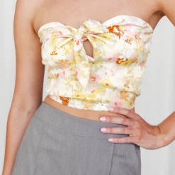 Rumor Alexanda Top (Yellow) Tops