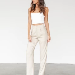 Charcoal Clothing Bottoms Avani Pants (Beige)